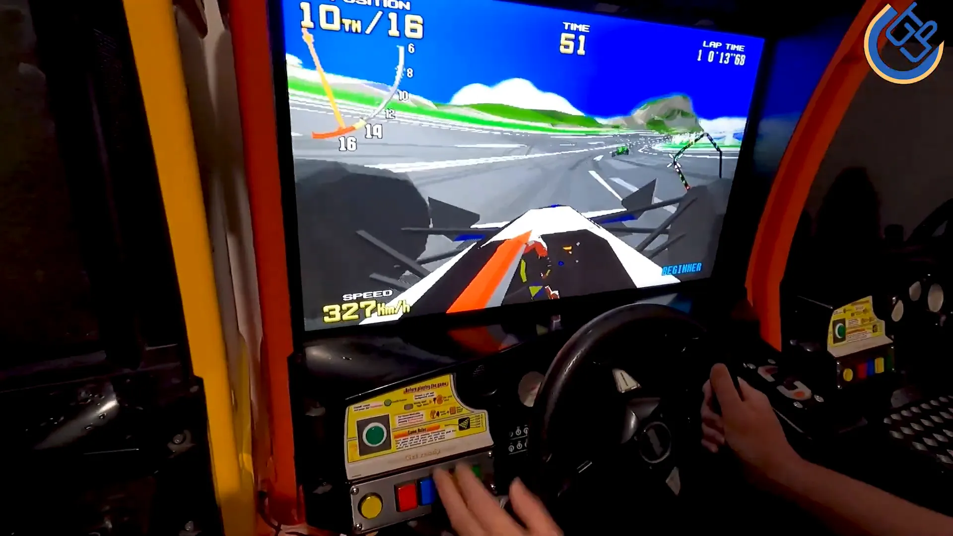 Démonstration de Daytona USA