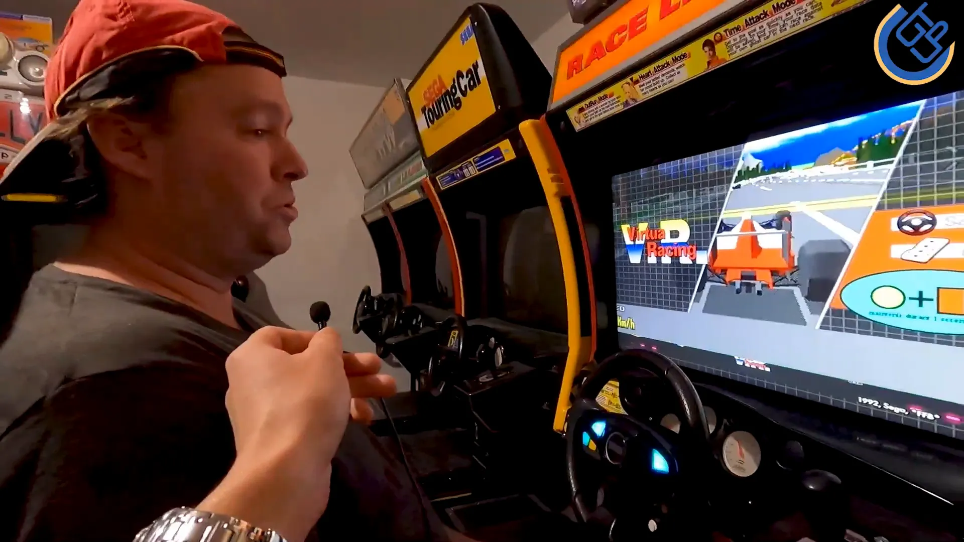 Démonstration de Virtua Racing