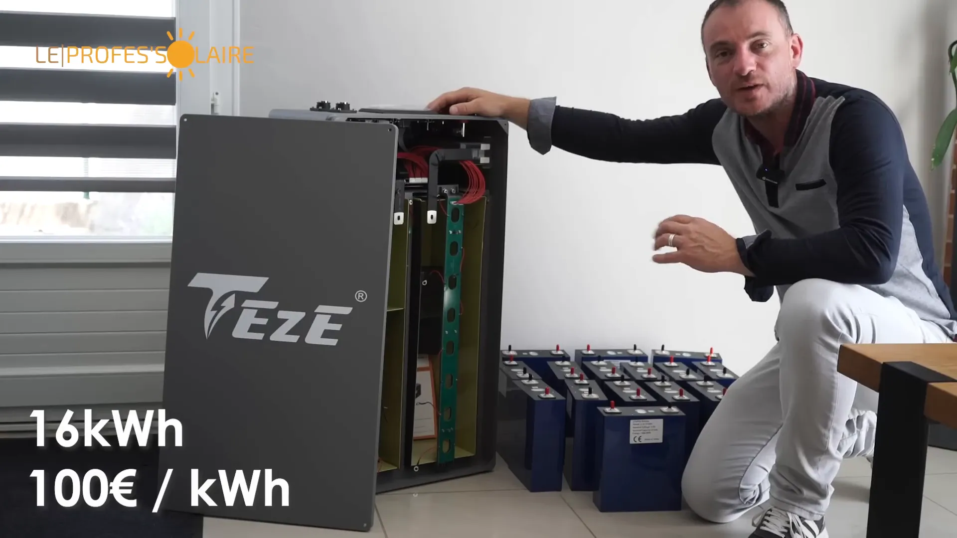 Annonce : kit batterie 16 kWh à 100 € / kWh