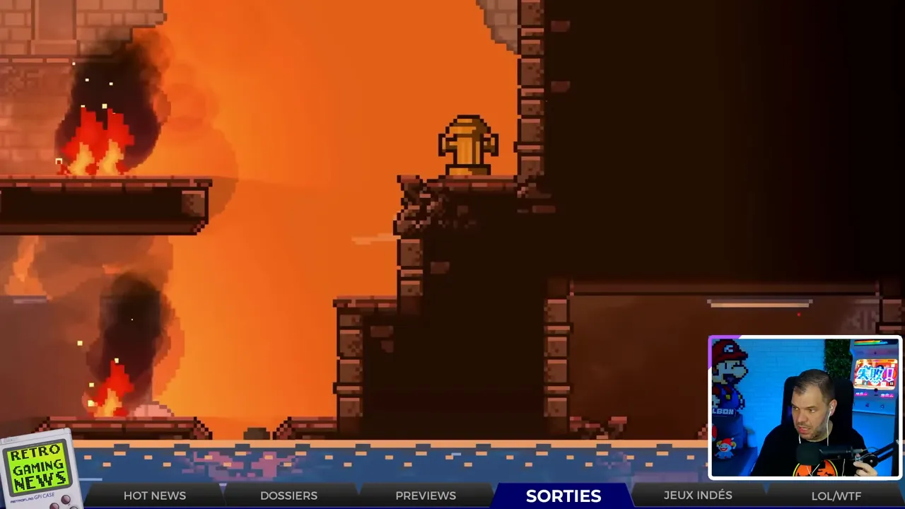 Fire Hero Pixel Rescue gameplay