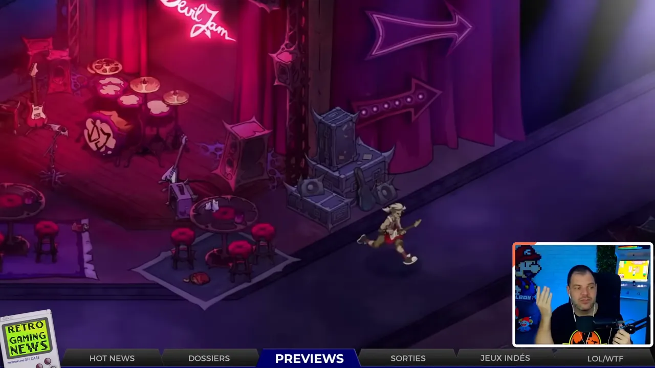 Devil Jam survival roguelite métal