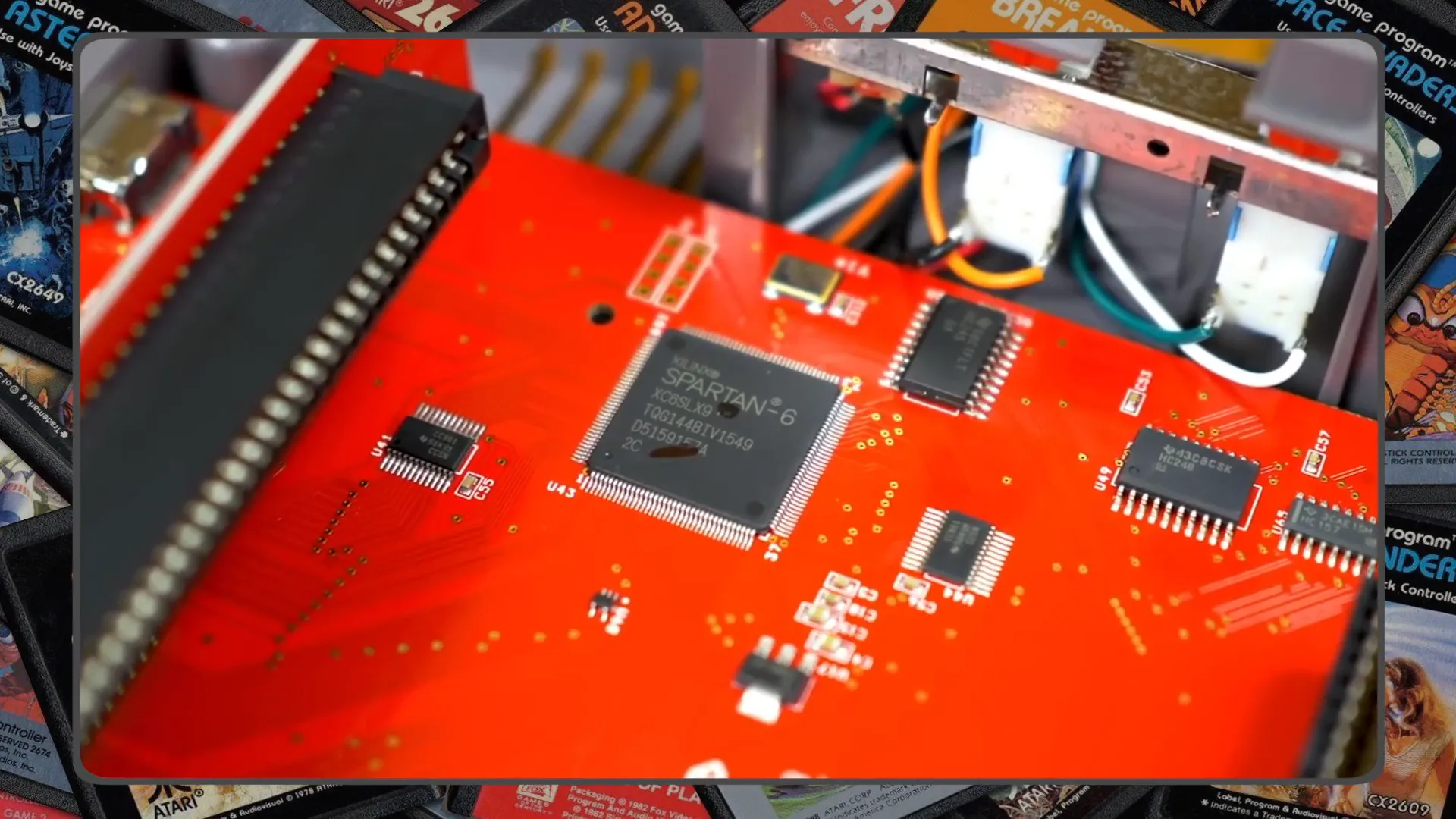 Mister FPGA avec plusieurs consoles rétro