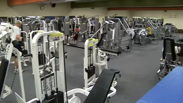 Equipment circuit in the main systems room at the CU rec center