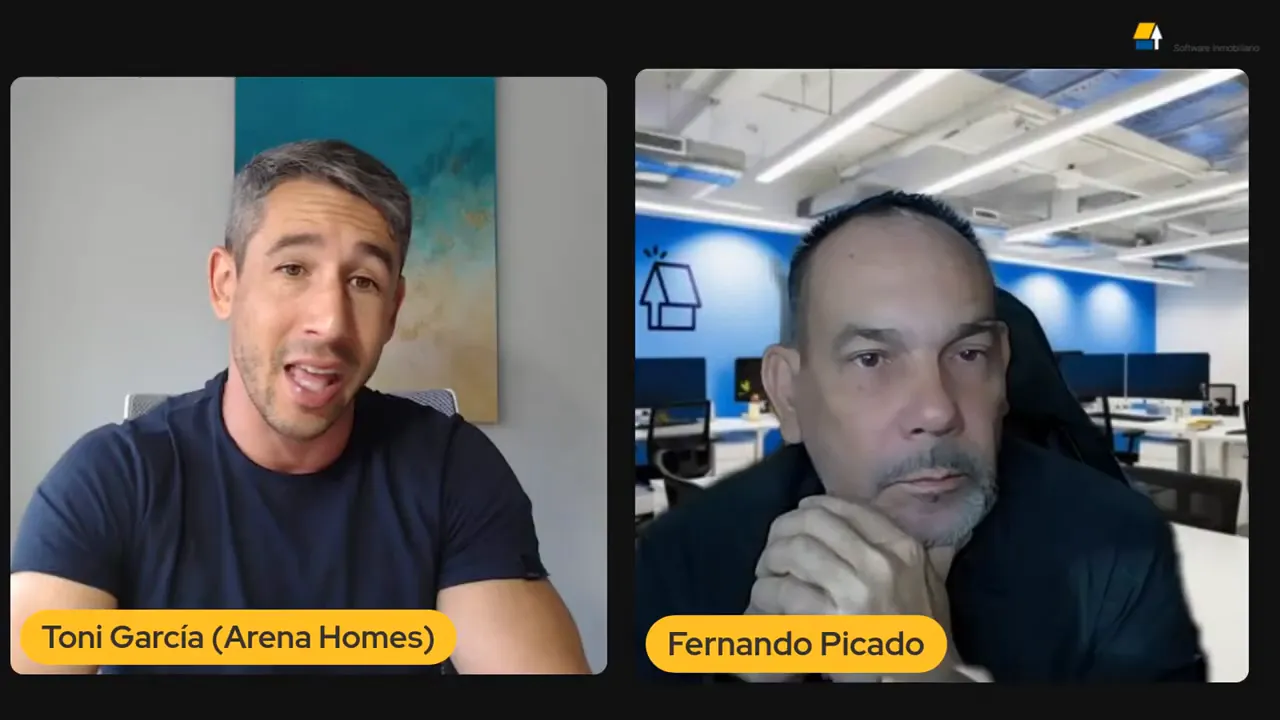 Sesión de formación con el equipo de Arena Homes