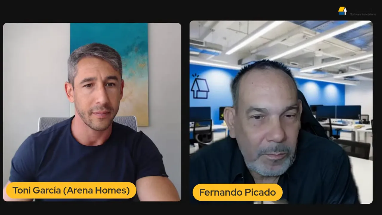 Toni explicando su predicción de mercado para 2026