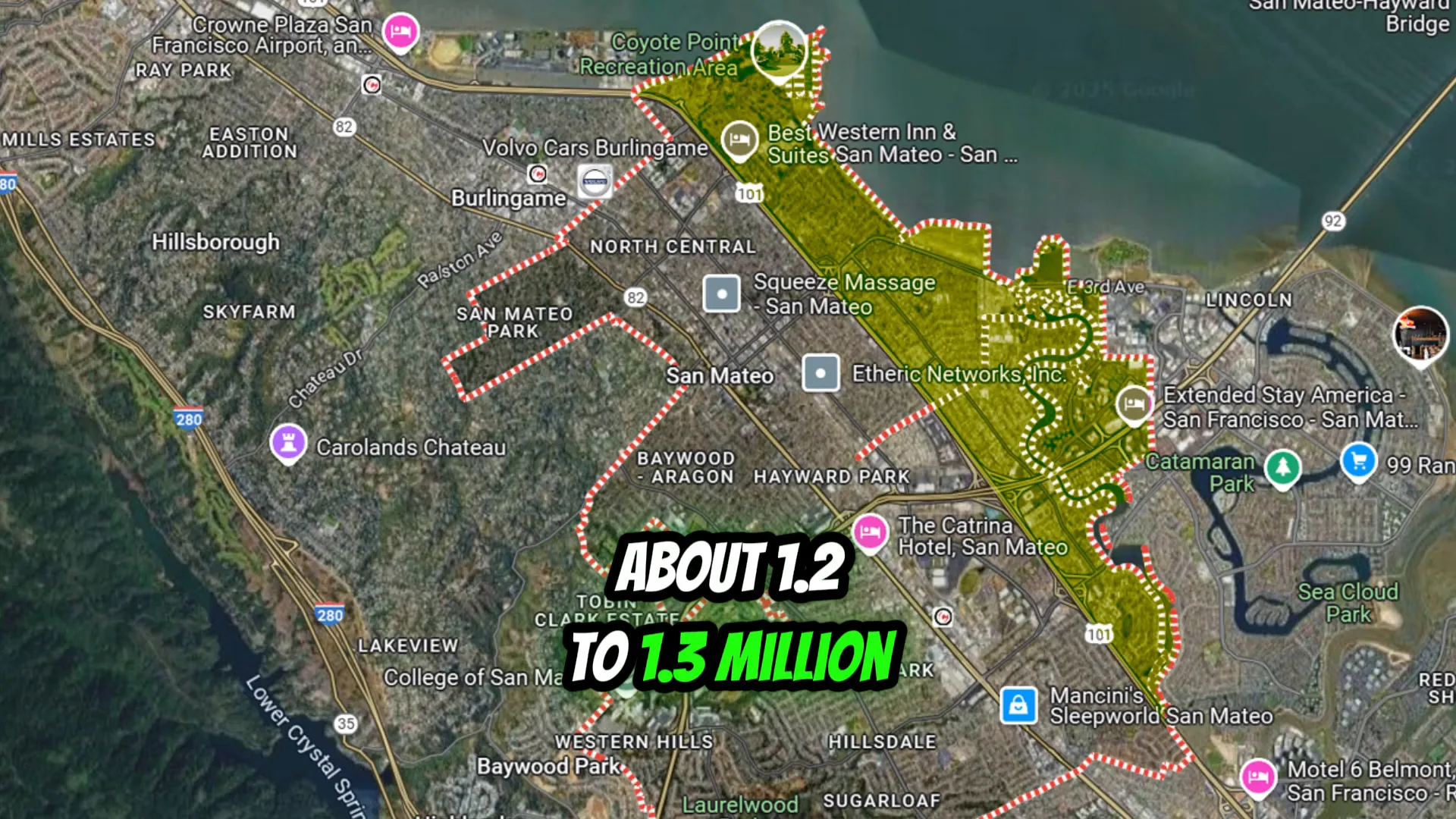 East San Mateo neighborhood