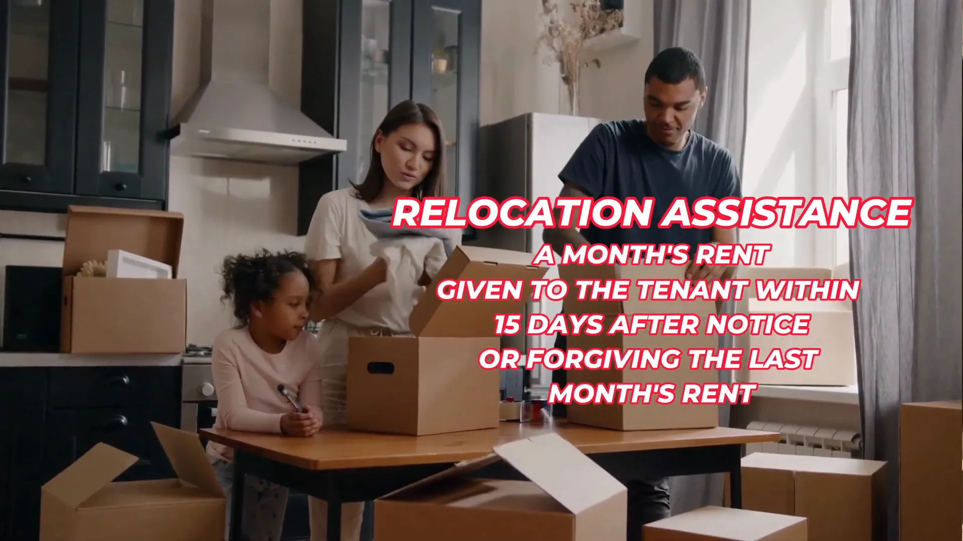 Relocation assistance requirements