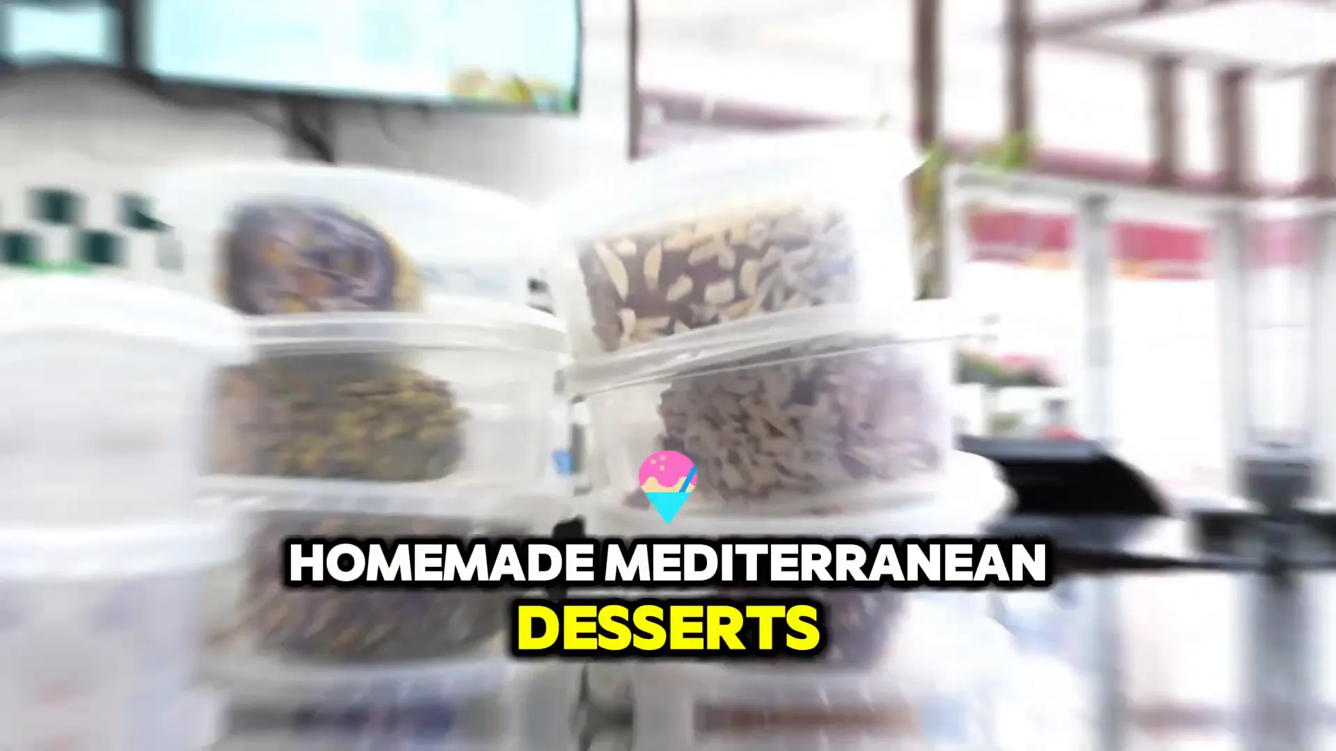 Plate of homemade Mediterranean desserts including baklava and other sweets