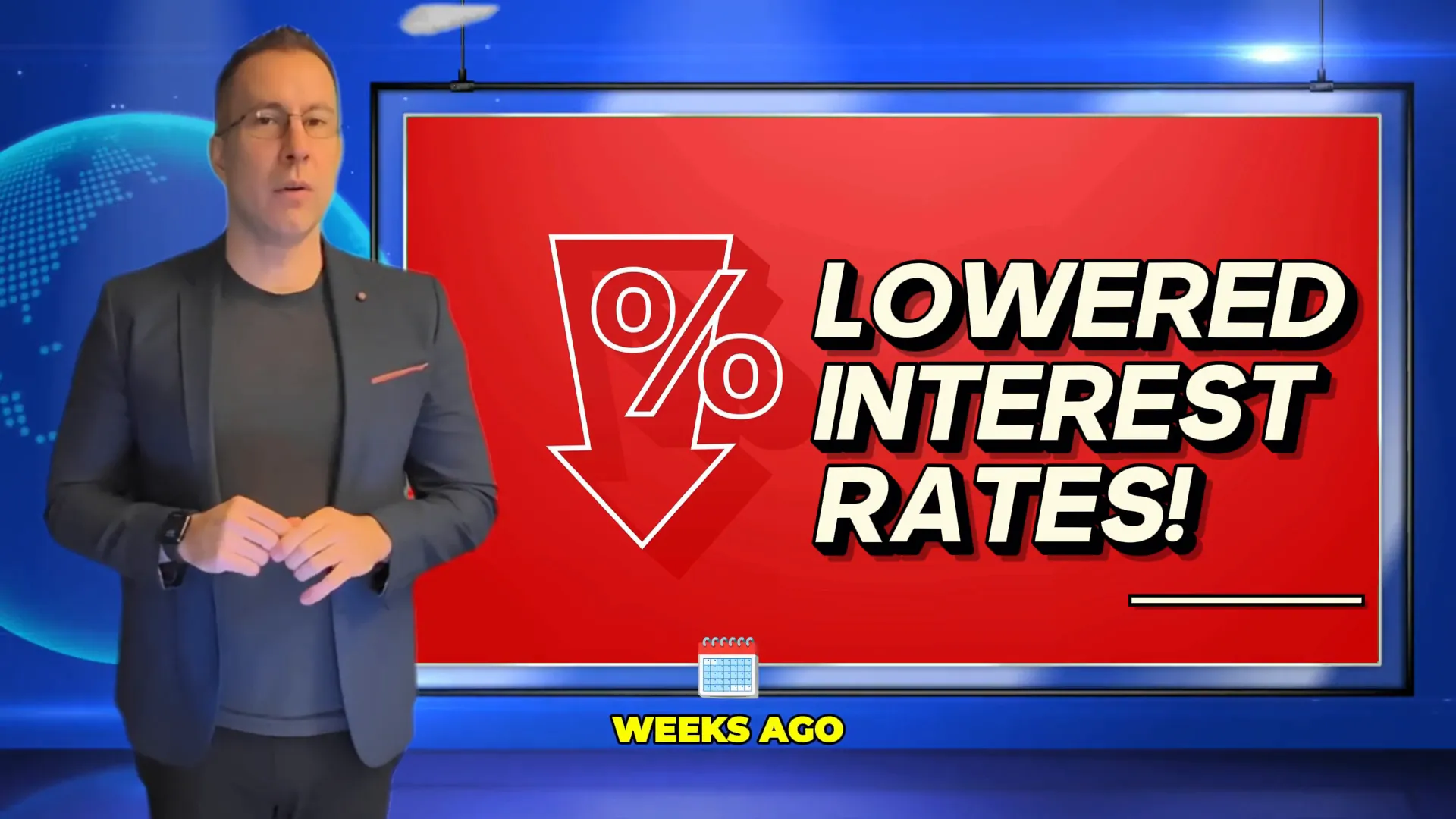 Graph showing correlation between interest rates and buyer activity