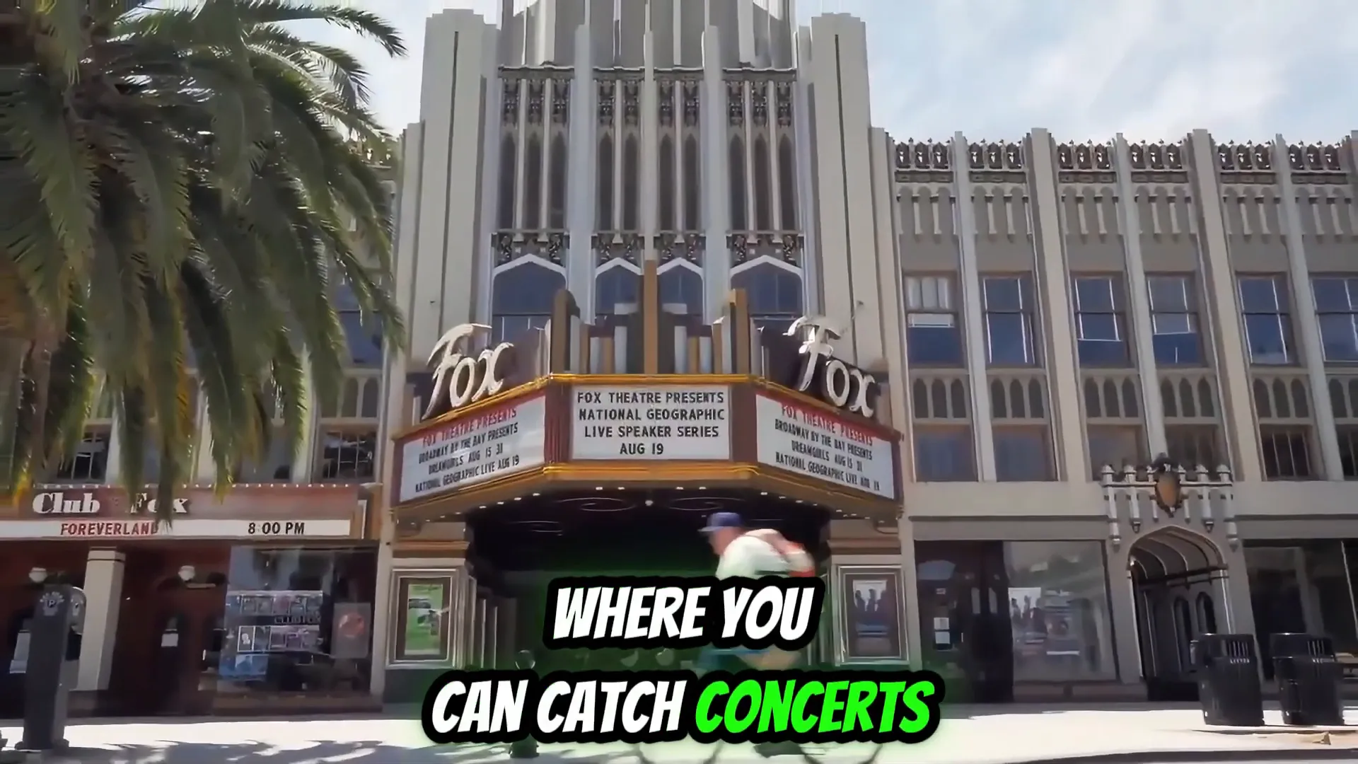 Fox Theatre in Redwood City hosting concerts and events