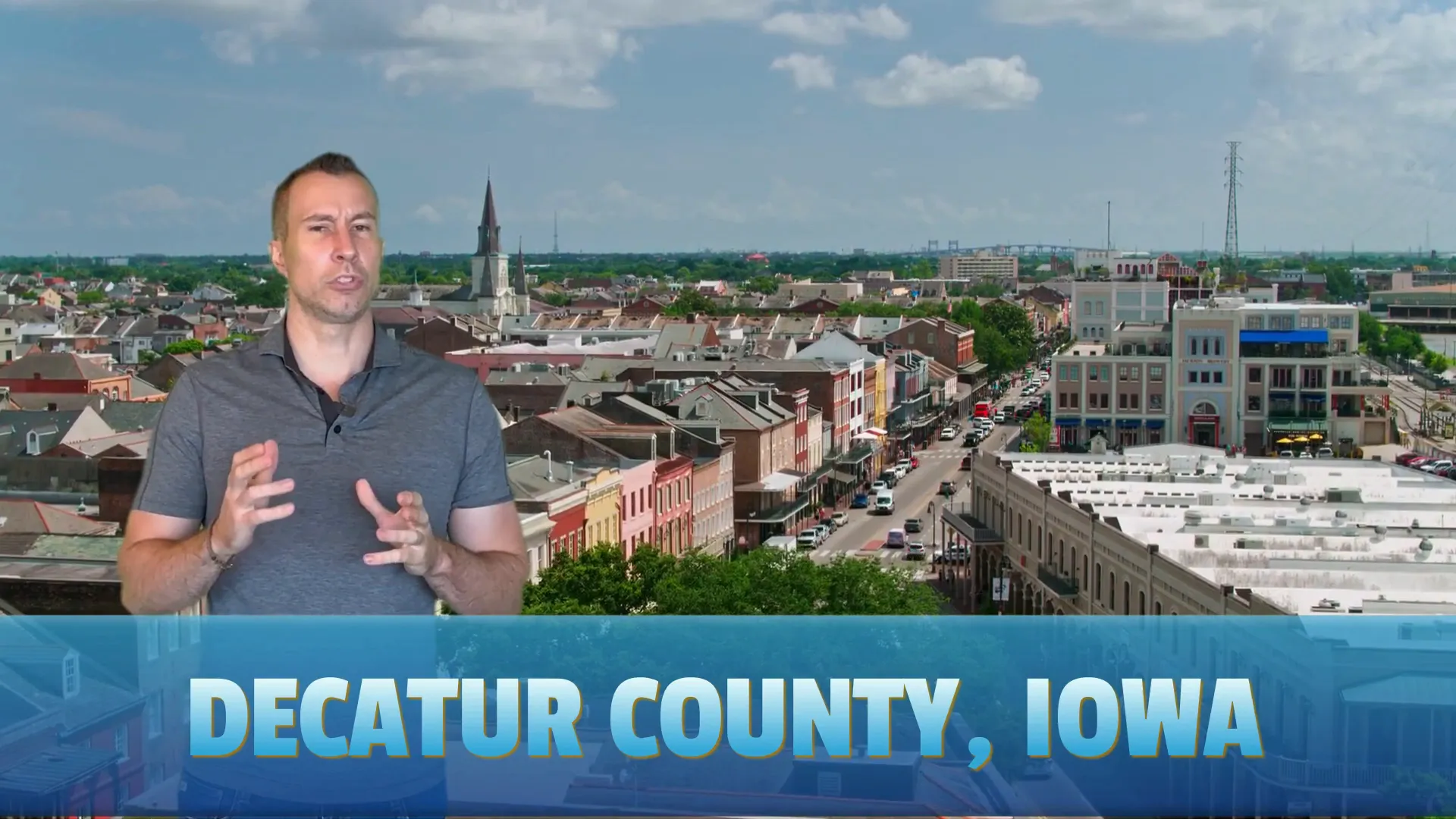 Scenic view of Decatur County, Iowa