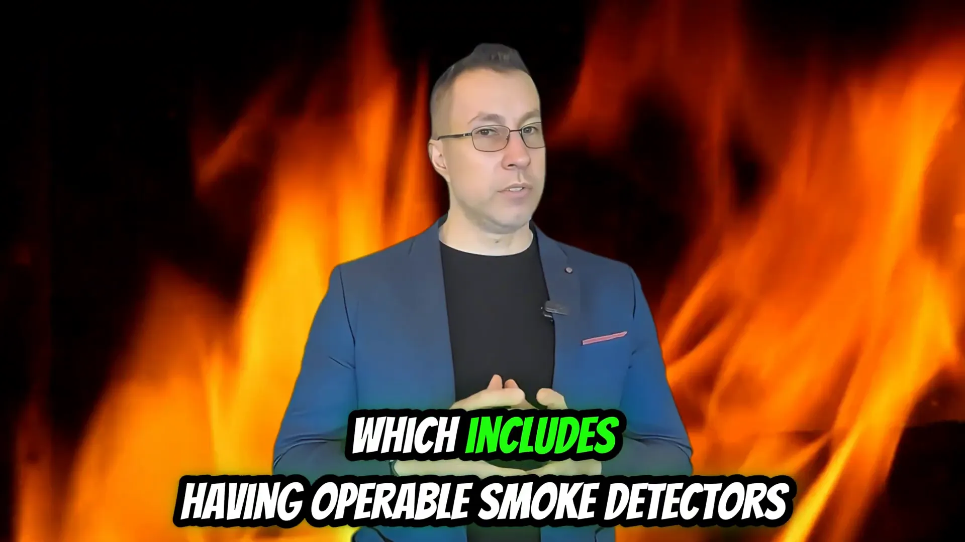 Legal code about habitability and smoke detectors