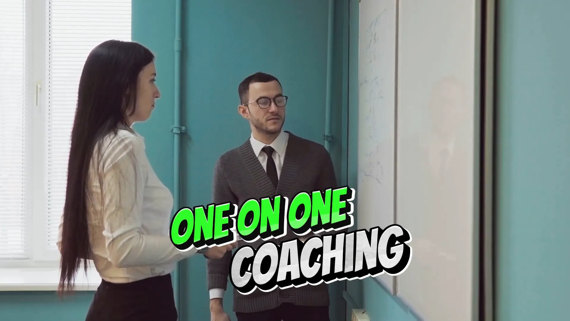 Teacher receiving one-on-one coaching