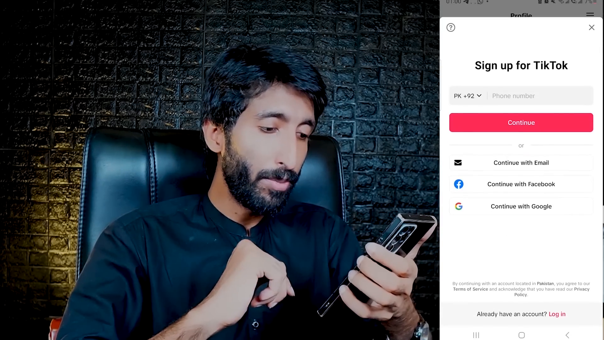 Creating a New TikTok Account