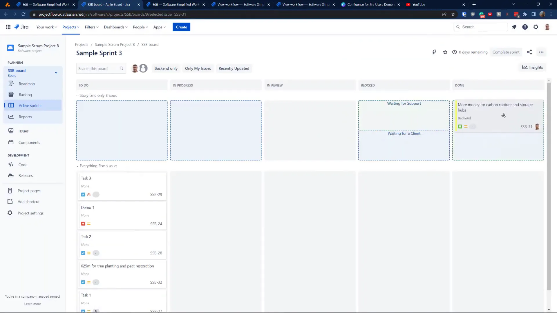 Testing the condition on a Jira ticket