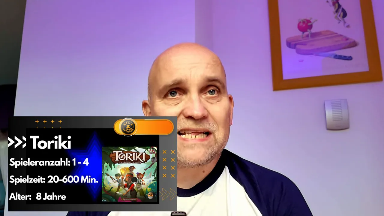 Toriki: Spielplan mit Hexfeldern und Tablet