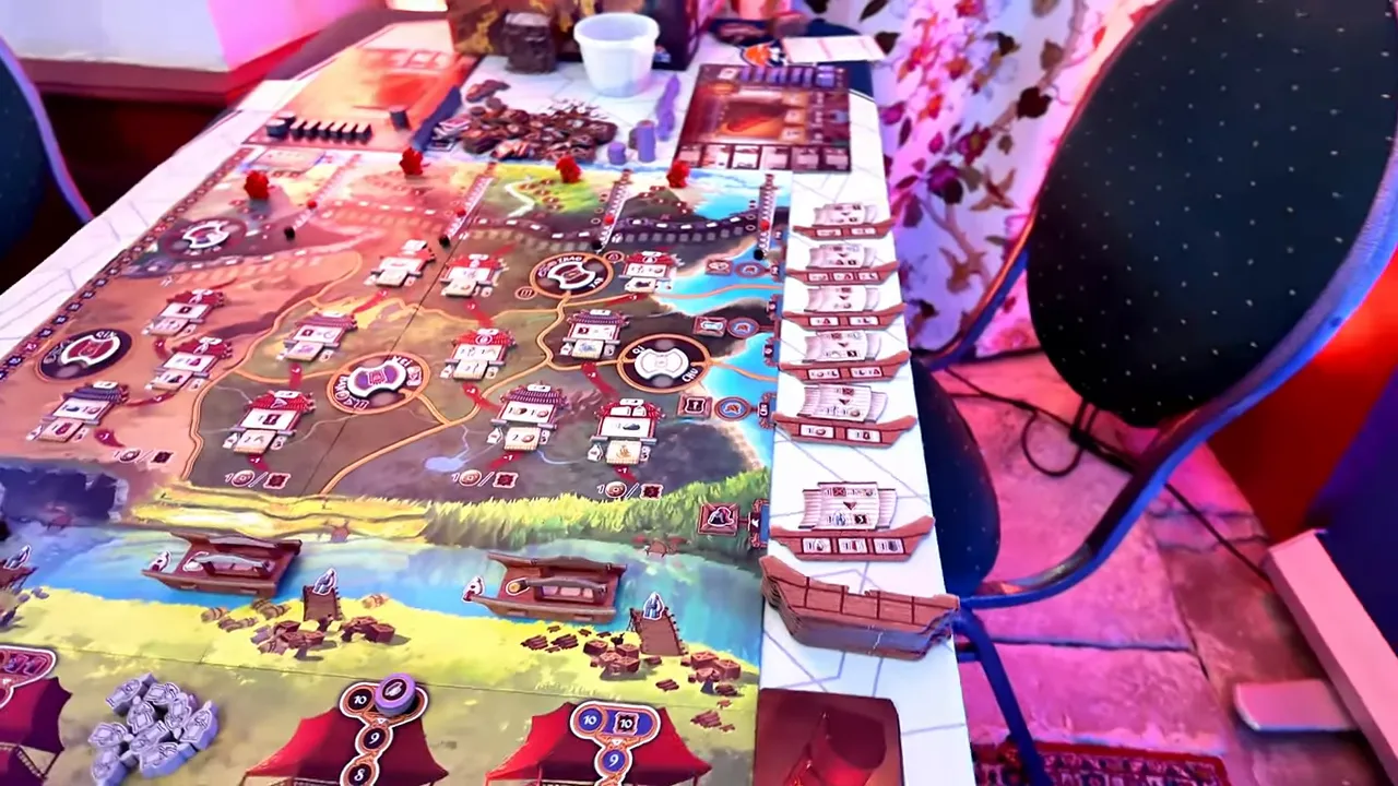 Tianxia-Stand mit Probespiel