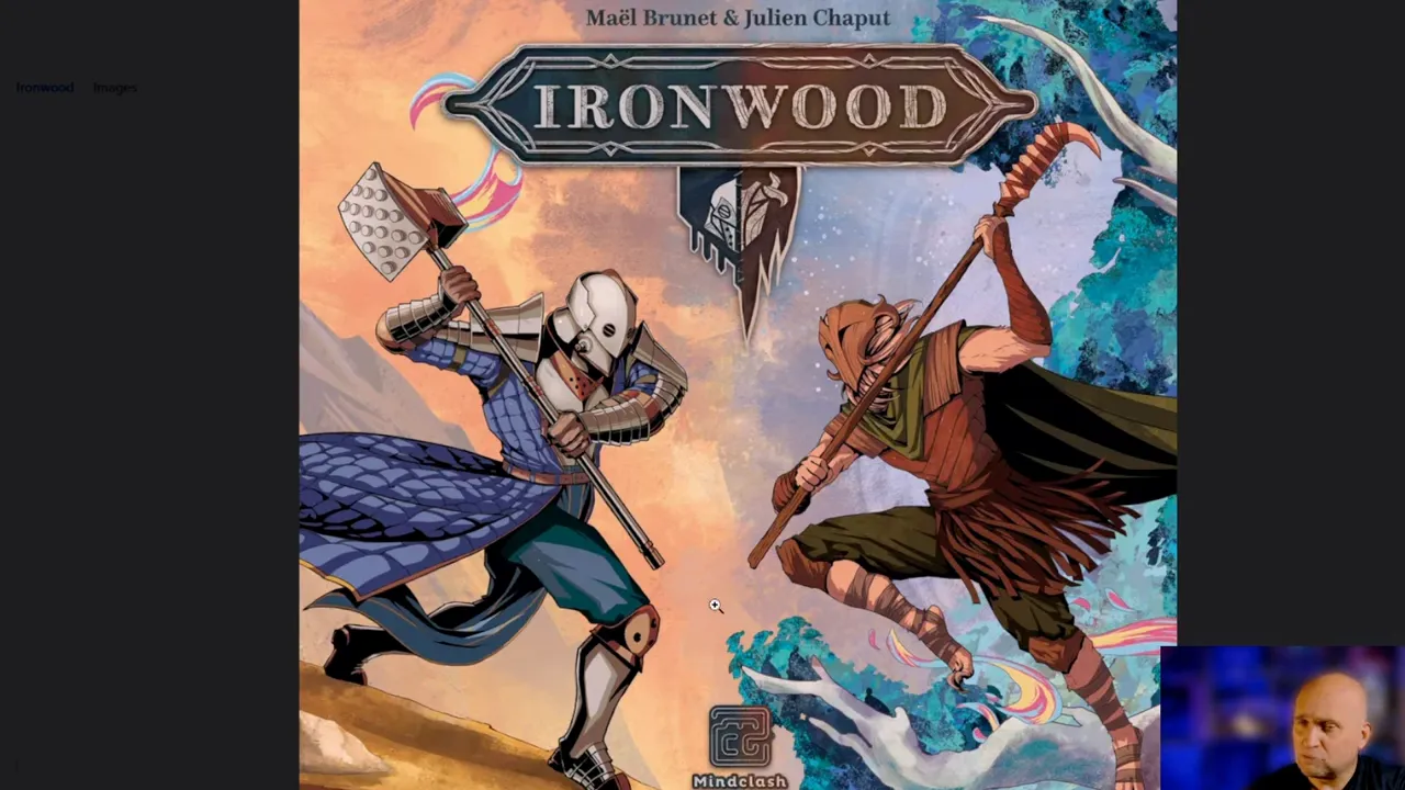 Ironwood: Artwork von Woodwalkers und Ironclade, Spielplanansicht