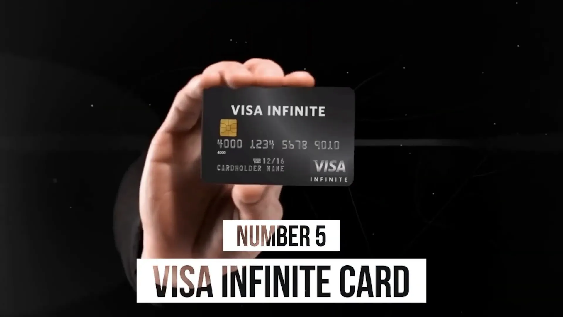 Cartão Visa Infinite