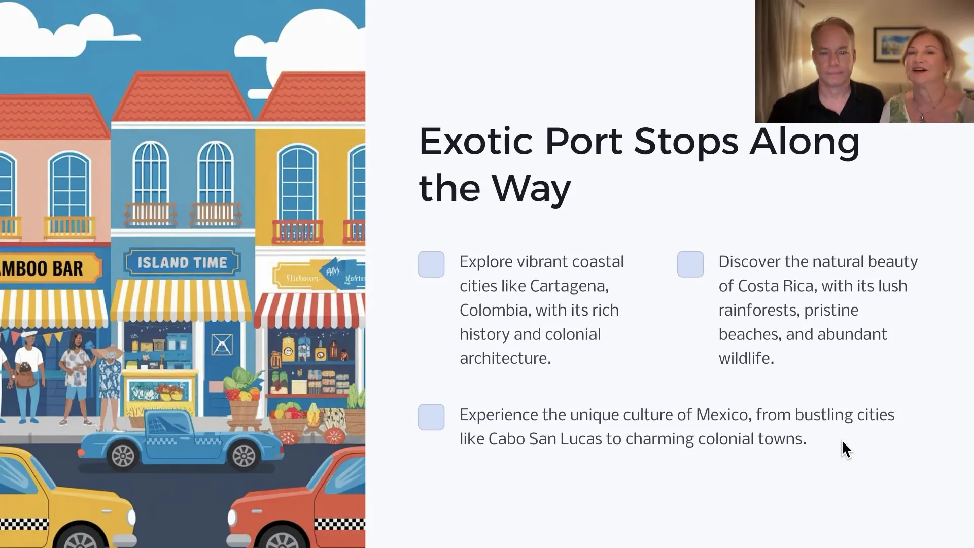 Navigating through the Panama Canal locks