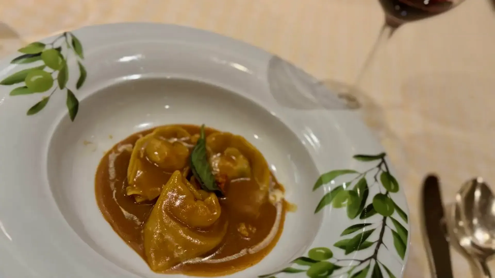 Sabatini's Italian specialty restaurant aboard Diamond Princess