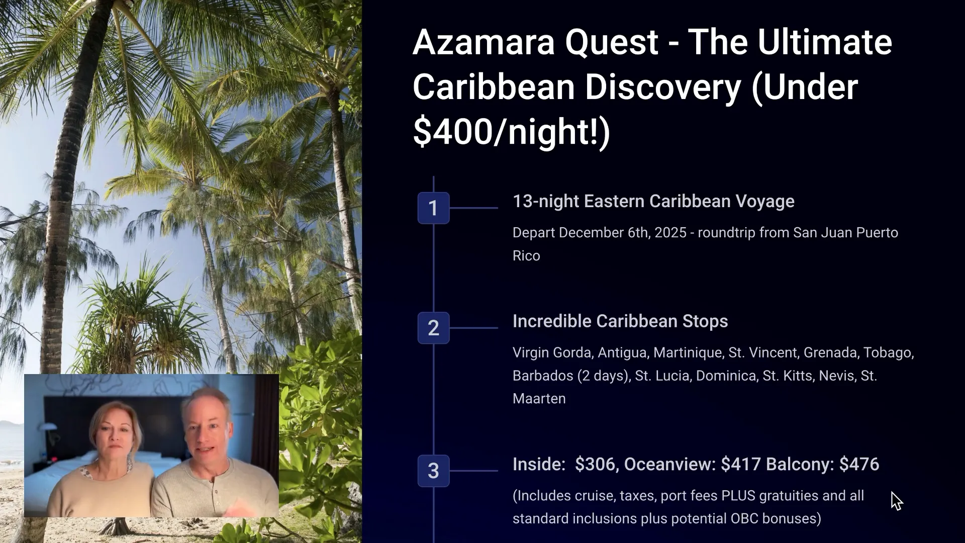 Ultimate Caribbean Discovery cruise