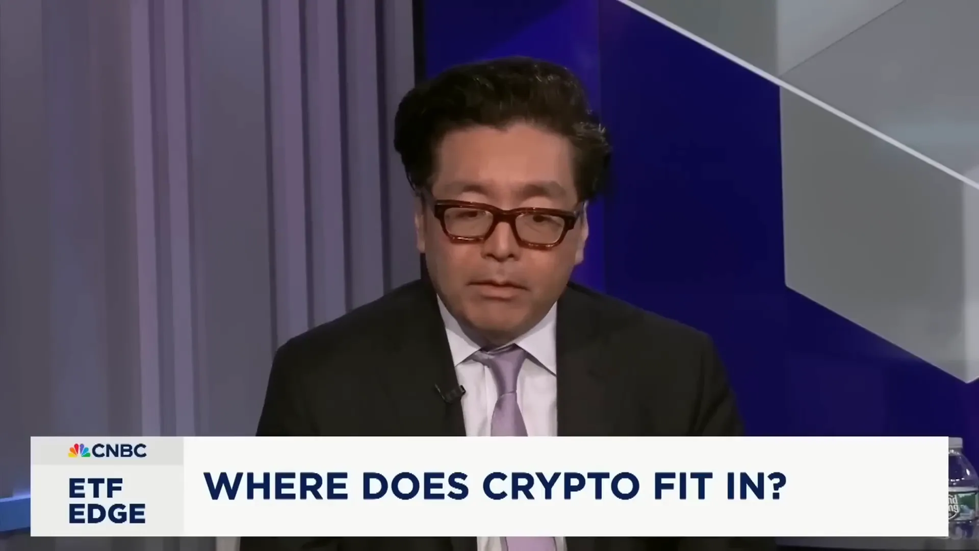 Tom Lee explaining Bitcoin ETF dynamics