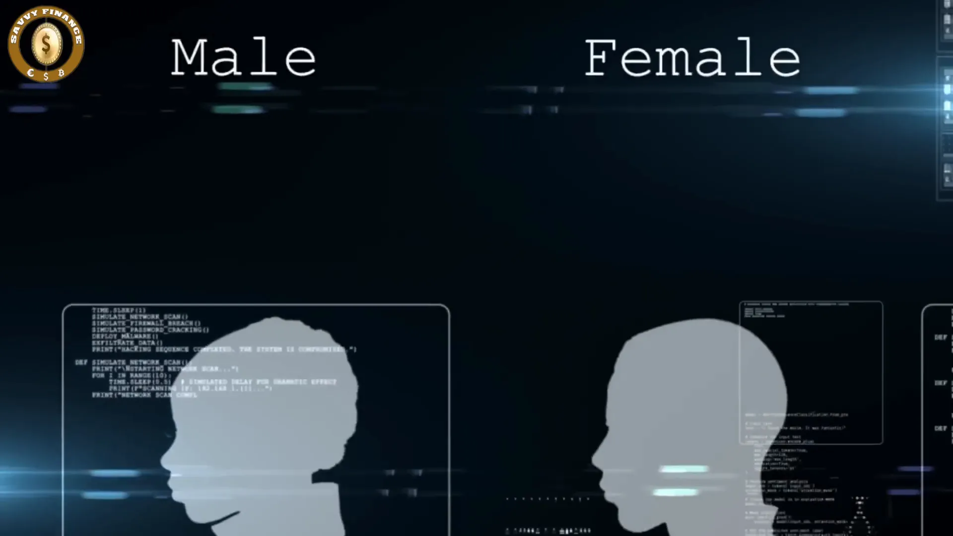 Graphic showing the narrative that financial privacy is dangerous