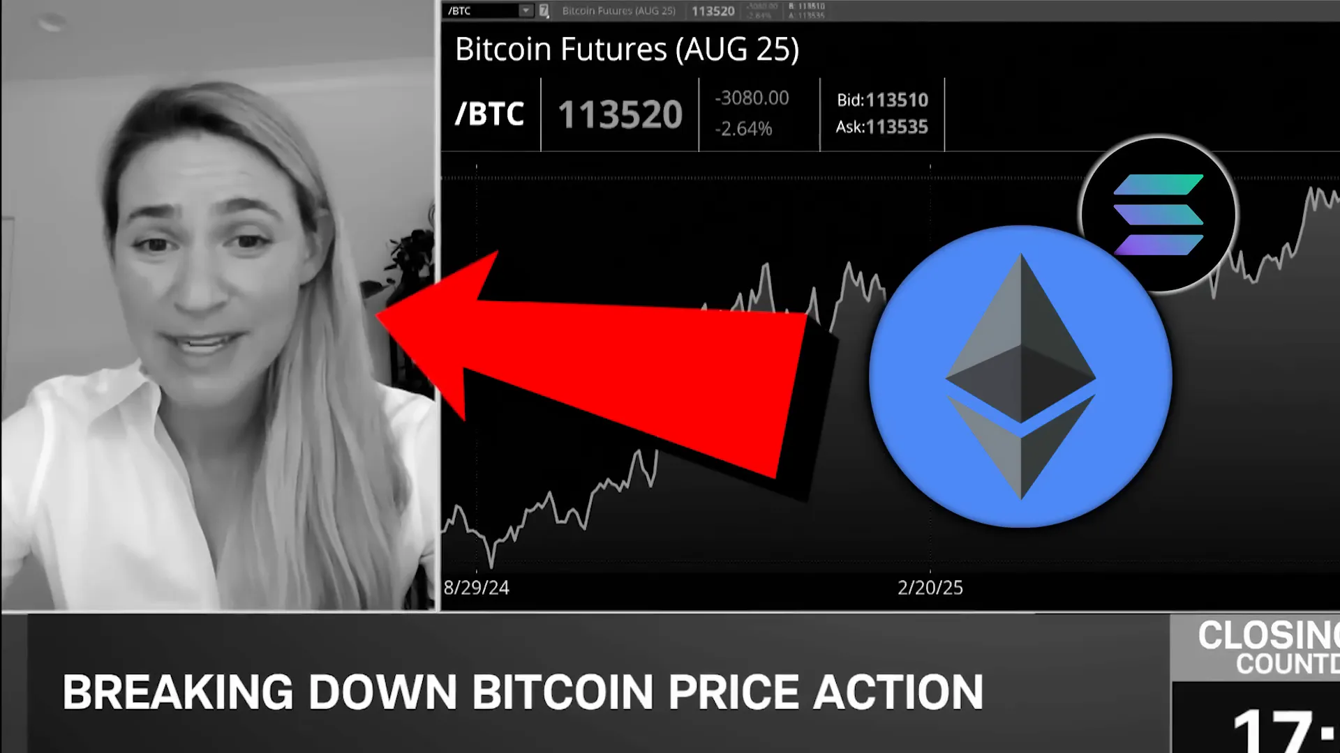 Chart or reference to Ethereum ETF inflows surpassing Bitcoin flows