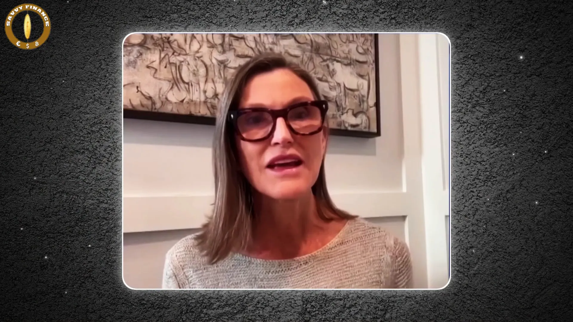 Cathie Wood explaining durable bull market climbing wall of worry