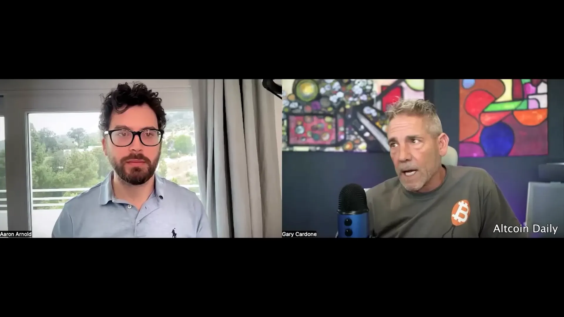 Gary Cardone discussing billionaire Bitcoin accumulation