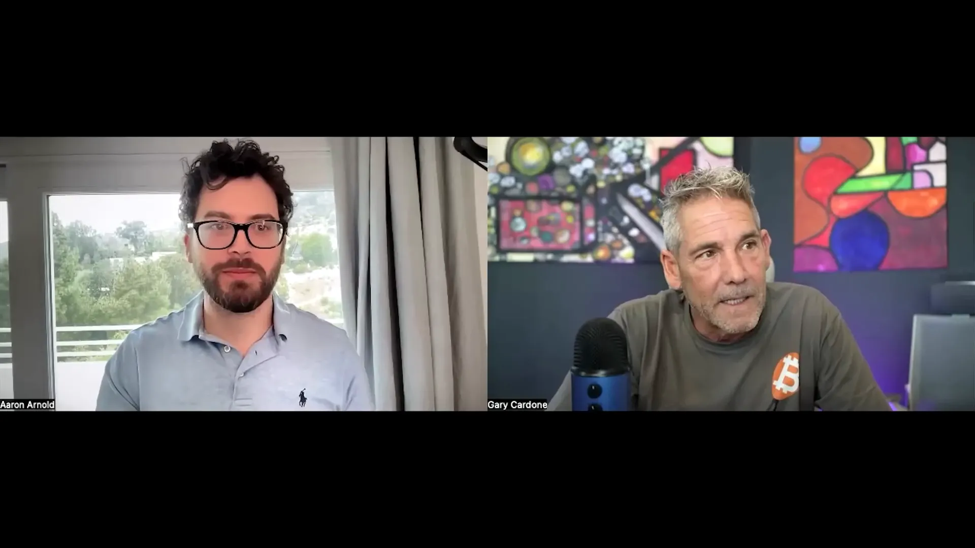 Gary Cardone discussing Bitcoin price opportunity