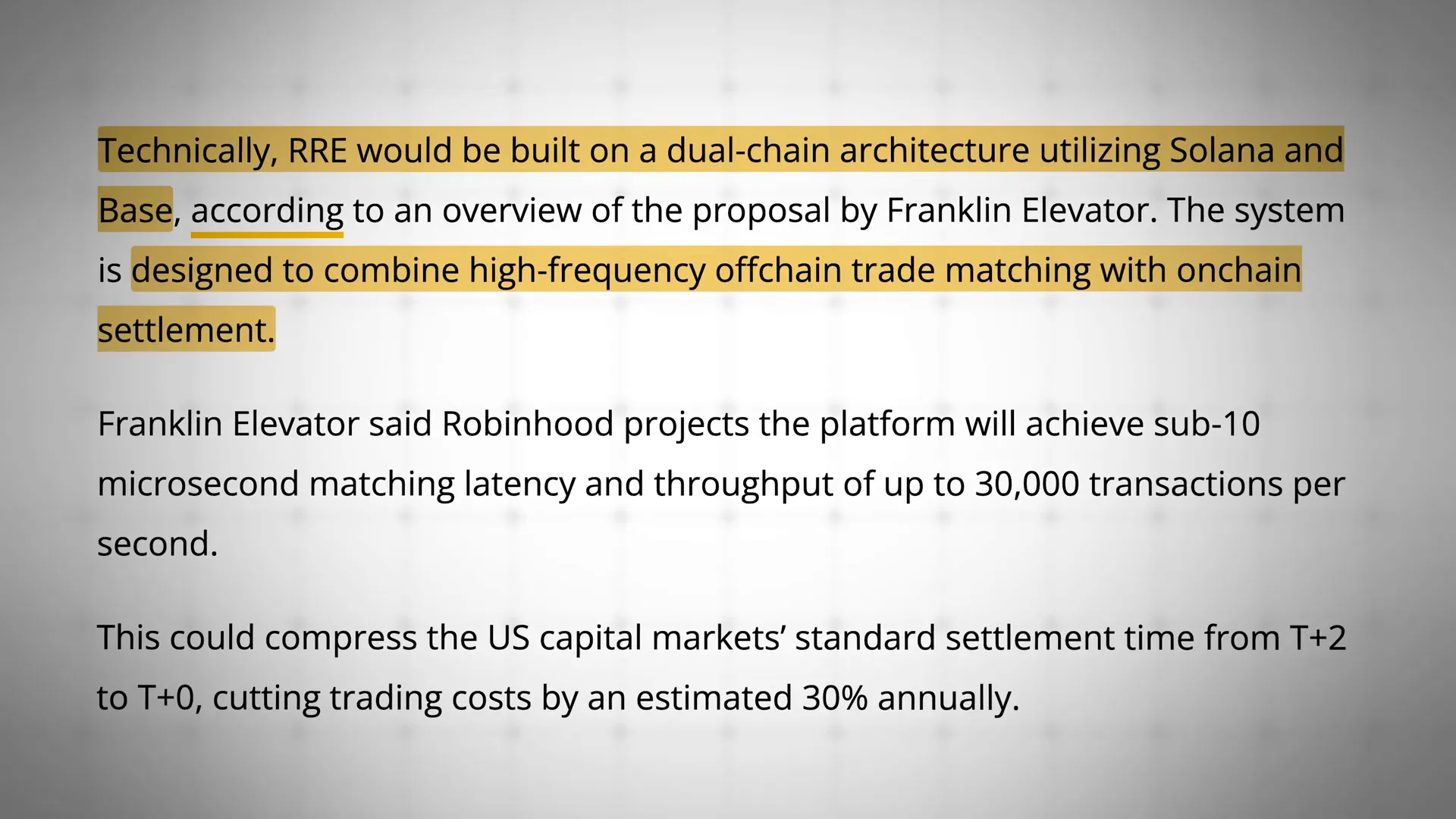 Robinhood's dual-chain architecture for tokenized assets