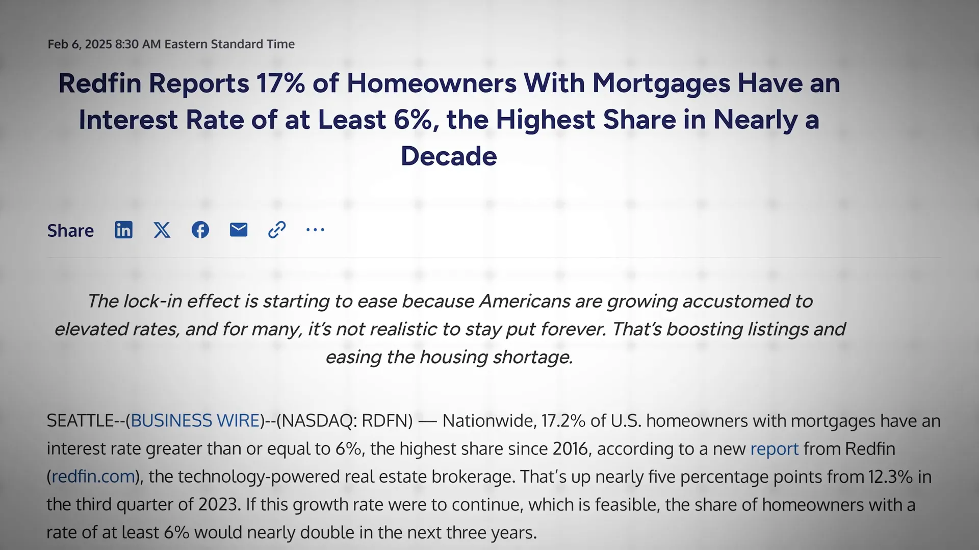 Construction delays and investor-driven demand