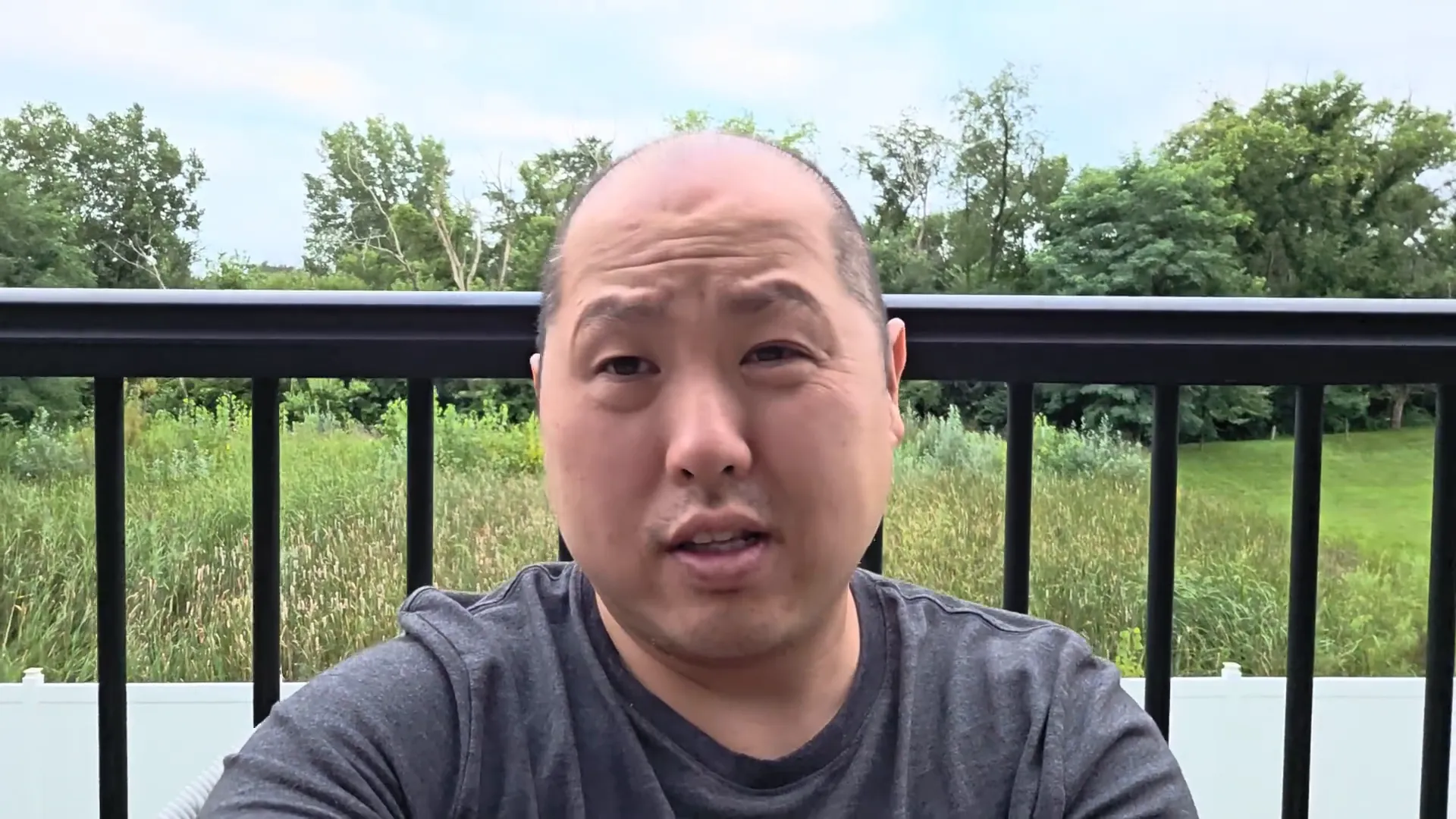 Host opening the update about markets dumping