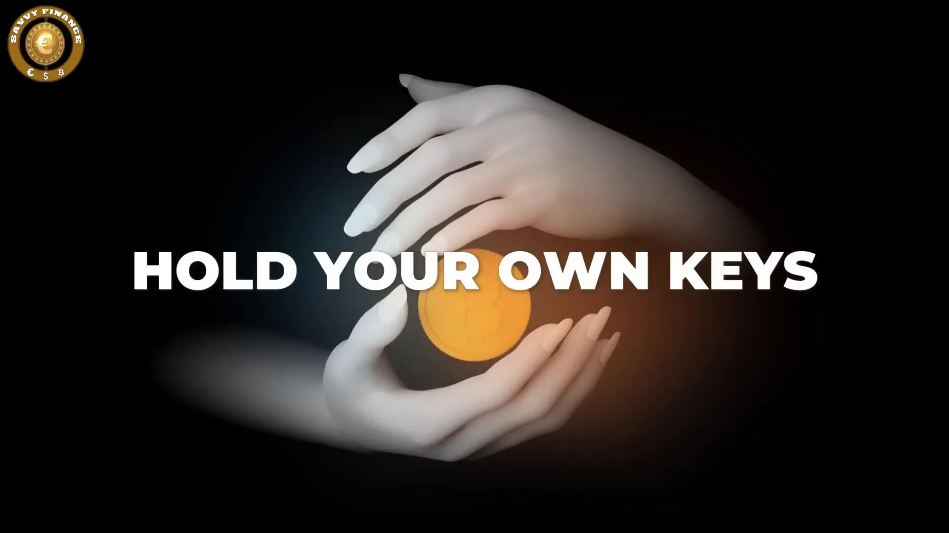 Reminder to self-custody: hold your own keys message