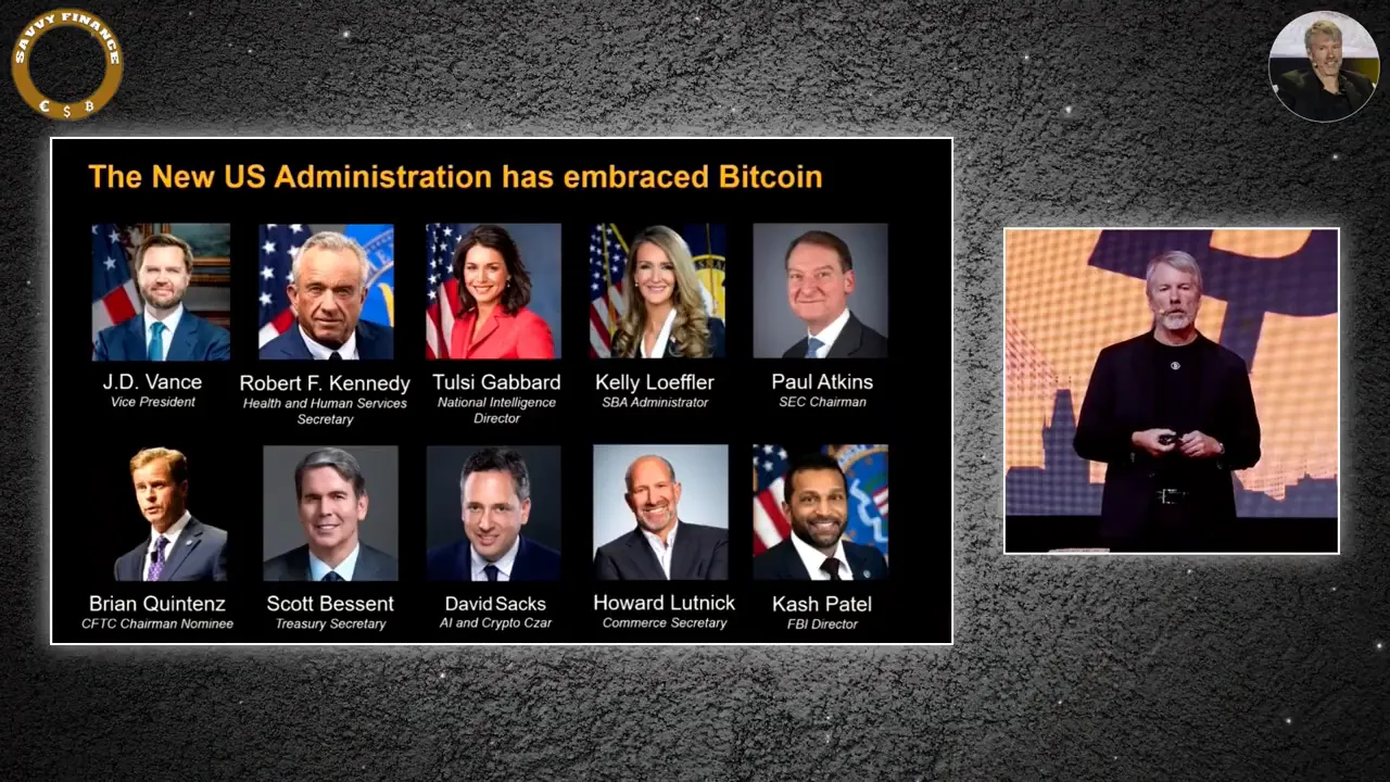 Cabinet member endorsing Bitcoin as a special digital commodity