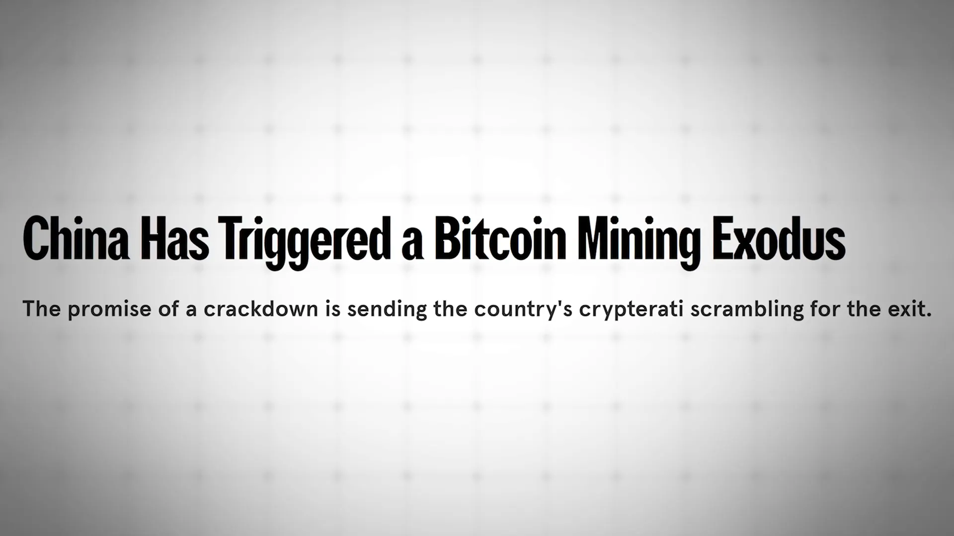 Map showing major Bitcoin mining locations including China and Kazakhstan