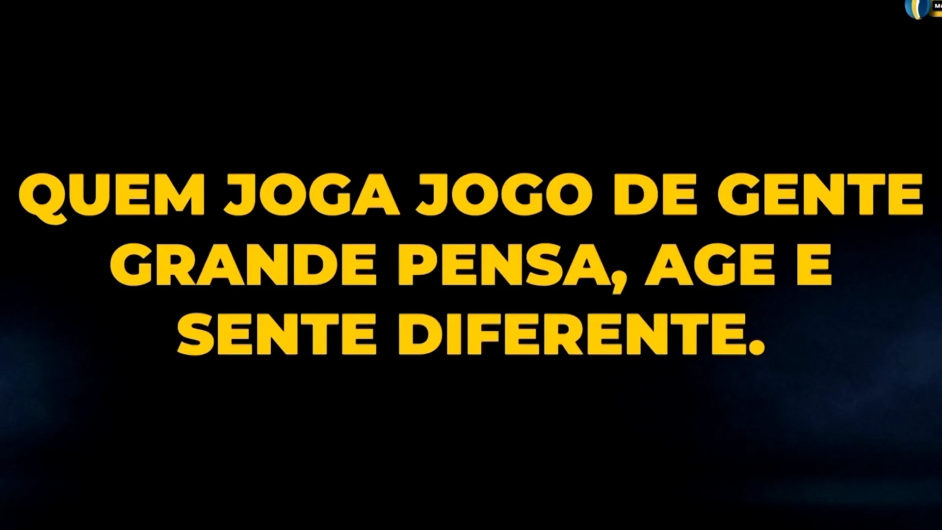 Jogando o jogo de gente grande