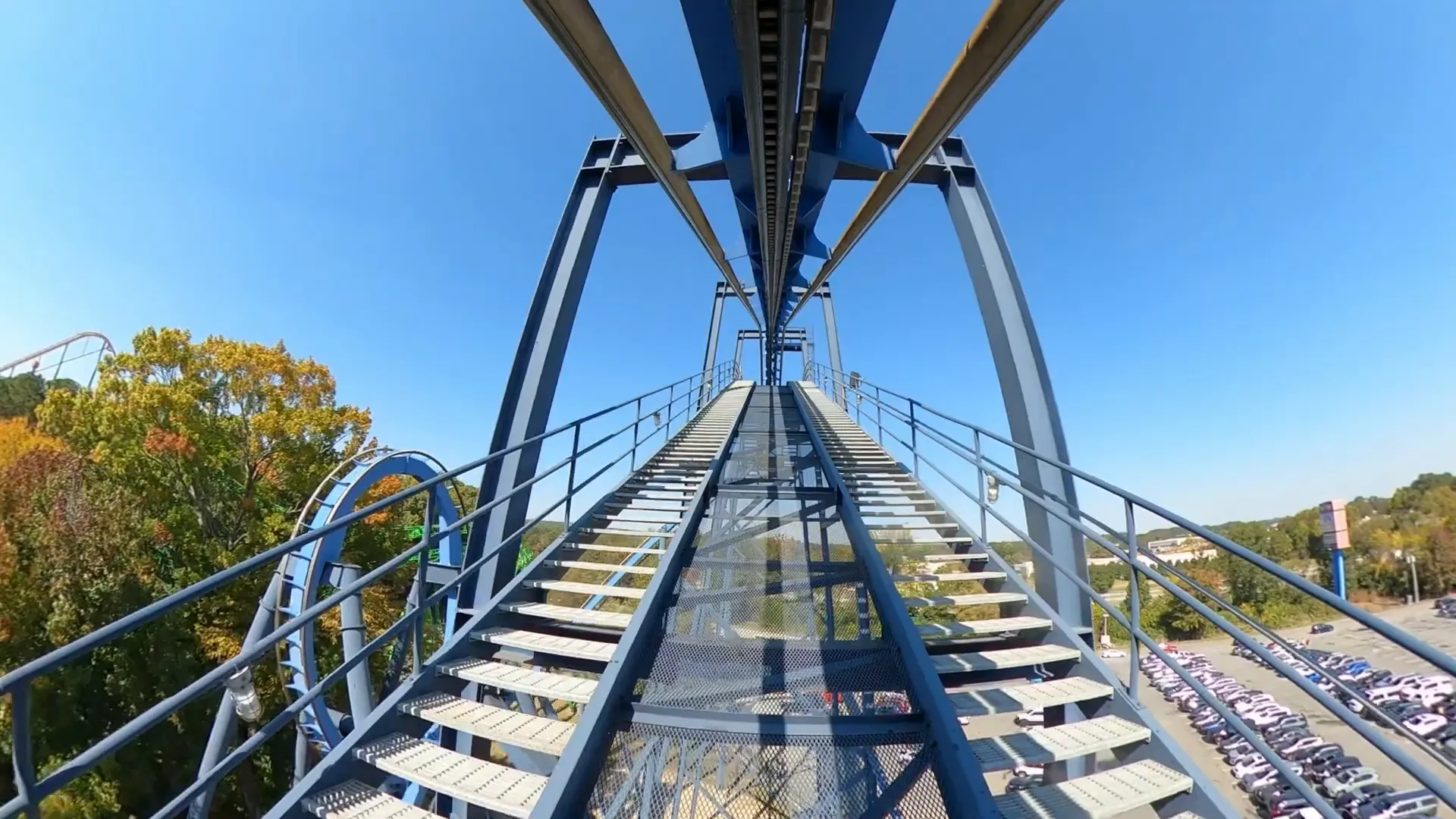 Batman: The Ride inverted coaster