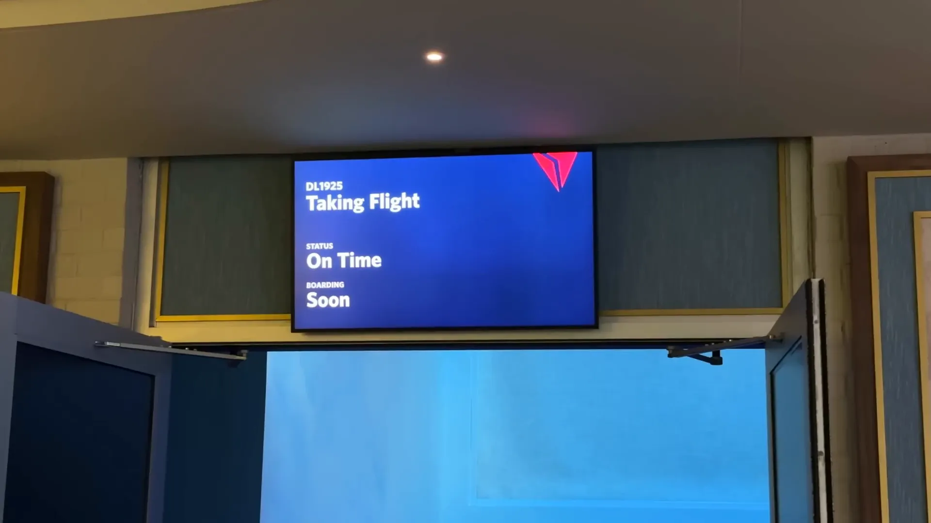 Entering the Taking Flight Theater