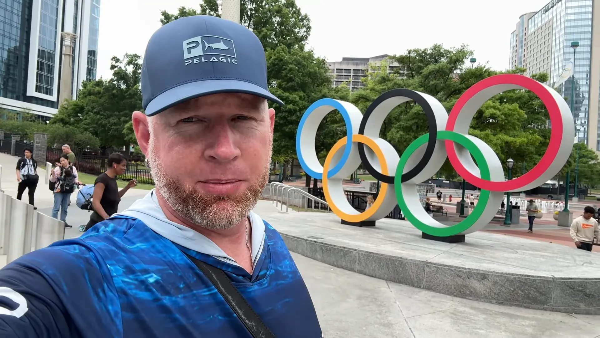 Fountain of Rings in Centennial Park