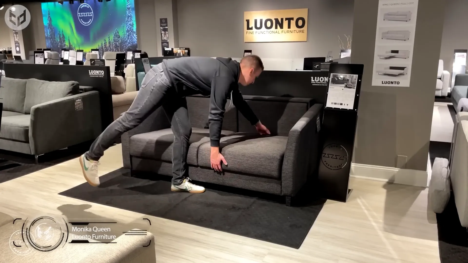 Monika Queen Loveseat