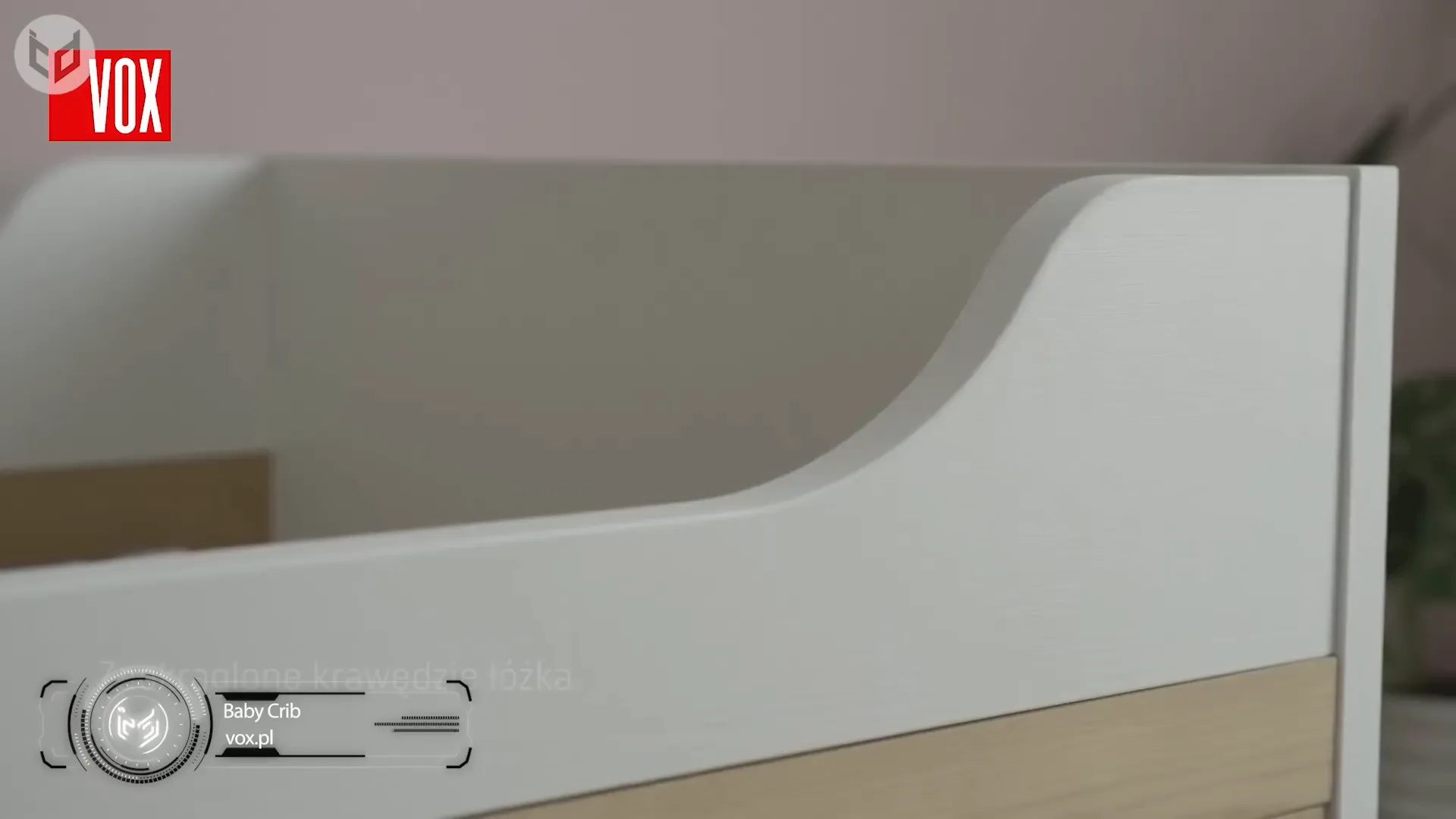 Vox Convertible Baby Crib
