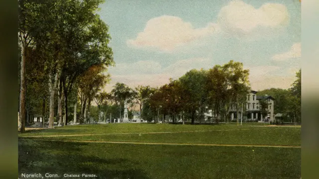 Chelsea Parade in Norwich, a large open green space used historically as a militia parade ground