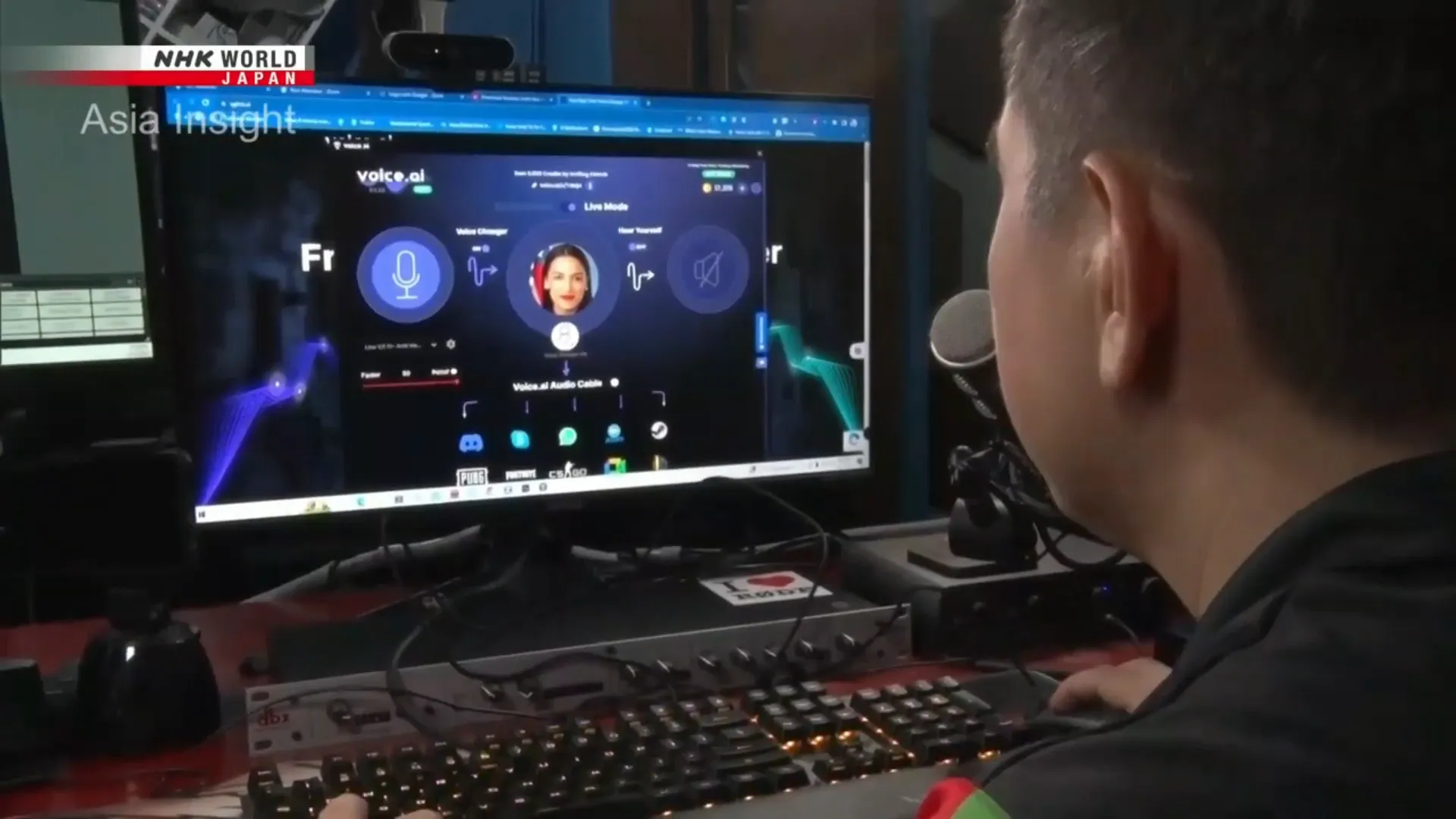 Pocholo discussing AI in voice acting