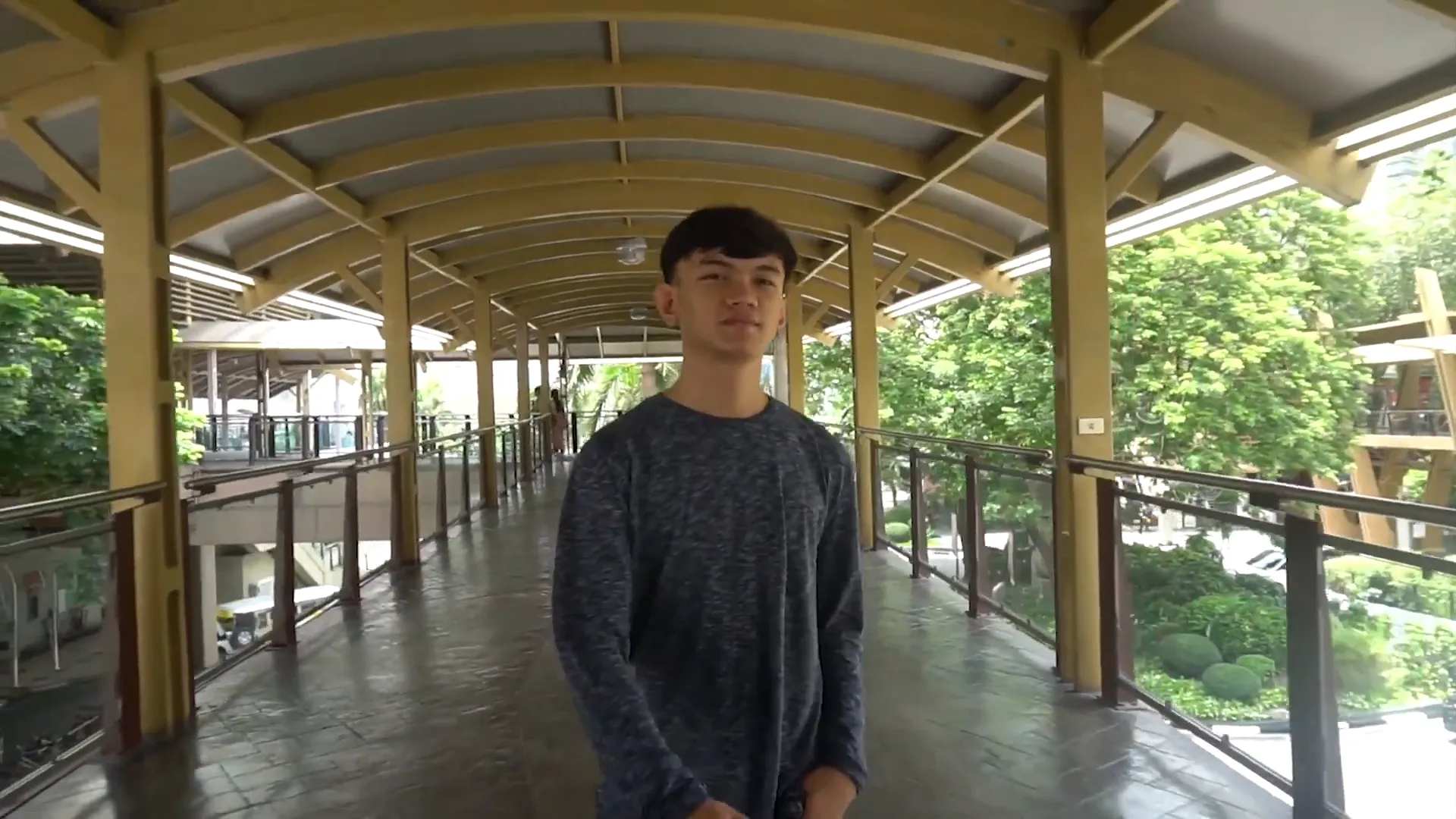 Jayjay Delos Santos performing different voices