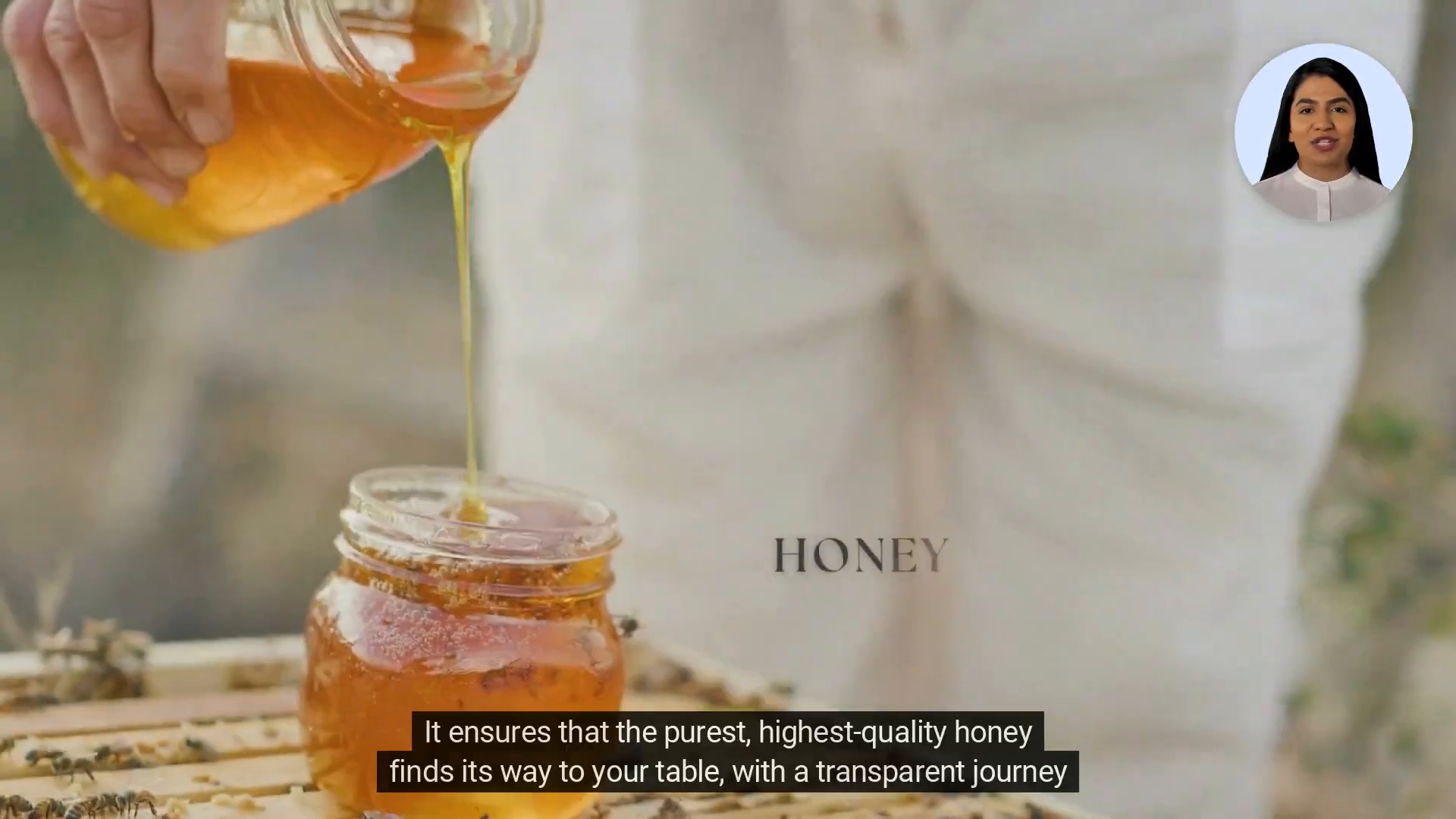 Honey traceability system demonstration