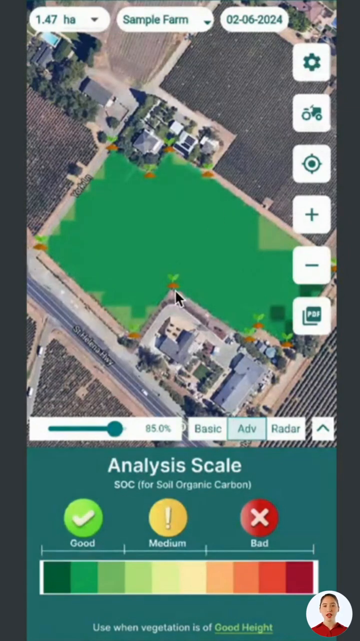 DEM showing terrain variations and potential flood-prone areas