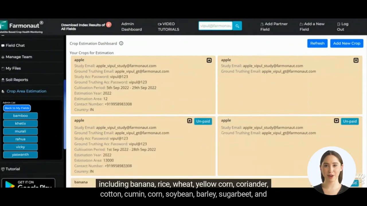 Oil palm plantation yield estimation